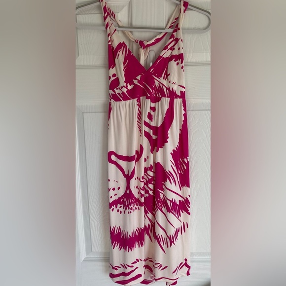 NWT Y2K Amanda Uprichard Silk Lion Print Halter Dress “ CHLOE, CAVALLI, & GUCCI - Picture 2 of 8
